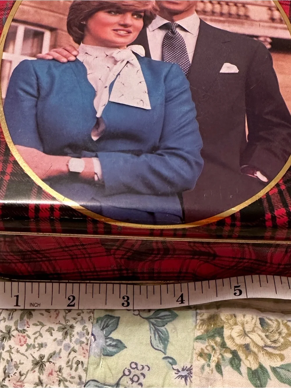 Vintage Walkers Shortbread Royal Wedding Tin 1981 Charles & Diana Collectible